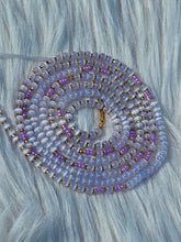 Load image into Gallery viewer, Purple Cat Eye Waist Bead
