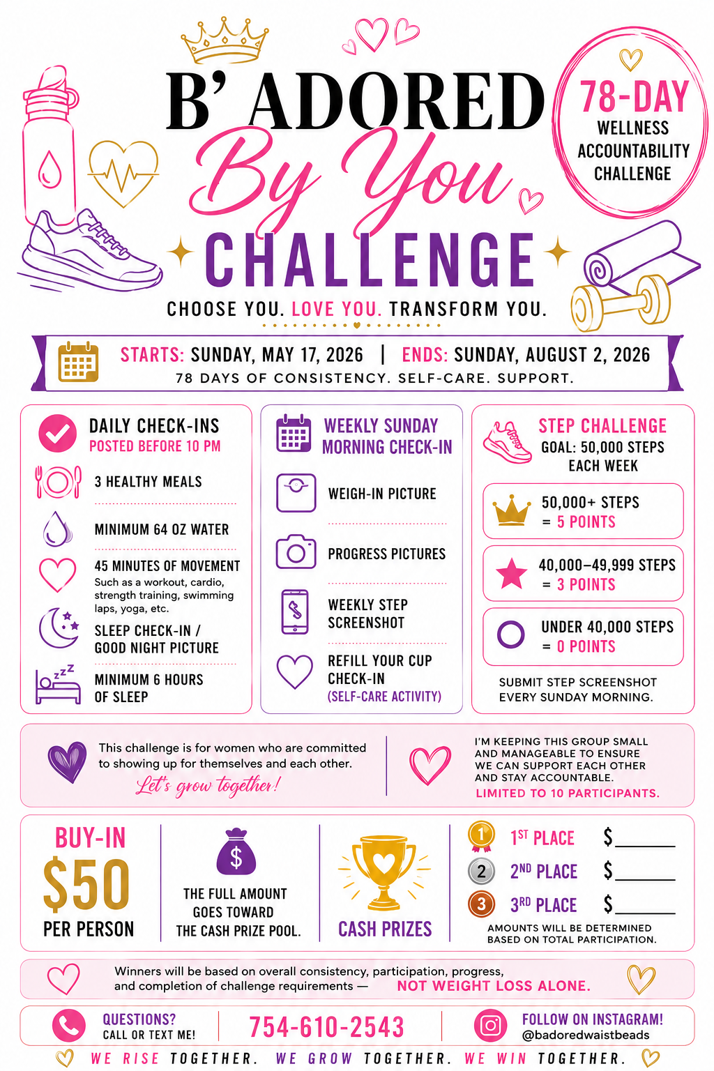 B' Adored By You Challenge